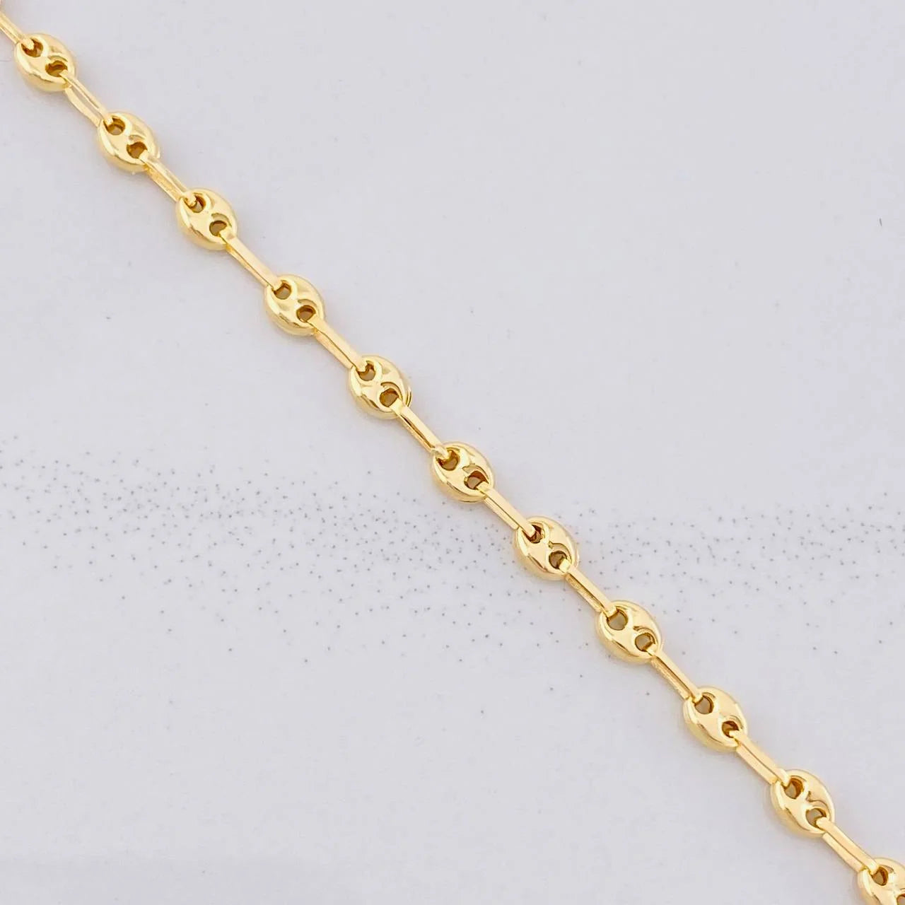 GC Anklet 3.2g / 9 1/2 in / 3.8mm Yellow Gold 18K