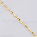 Anklet GC 2.55g / 9 1/2 in / 3.2mm Yellow Gold 18K