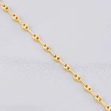 GC Anklet 3.15g / 9 3/4 in / 3.6mm Yellow Gold 18K