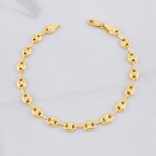 Bracelet GC 5.3g / 8 in / 6.1mm Yellow Gold 18K