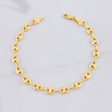 Bracelet GC 5.3g / 8 in / 6.1mm Yellow Gold 18K