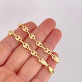 Bracelet GC 5.3g / 8 in / 6.1mm Yellow Gold 18K