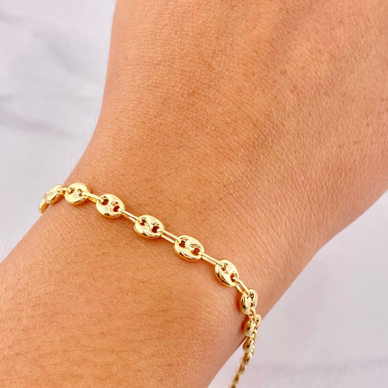 Bracelet GC 2.65g / 7 3/4 in / 4.2mm Yellow Gold 18K