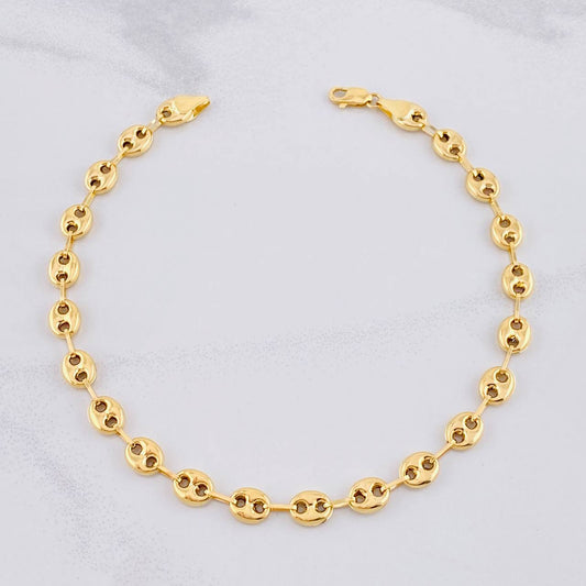 Anklet GC 7.2g / 10 1/4 in / 6.5mm Yellow Gold 18K