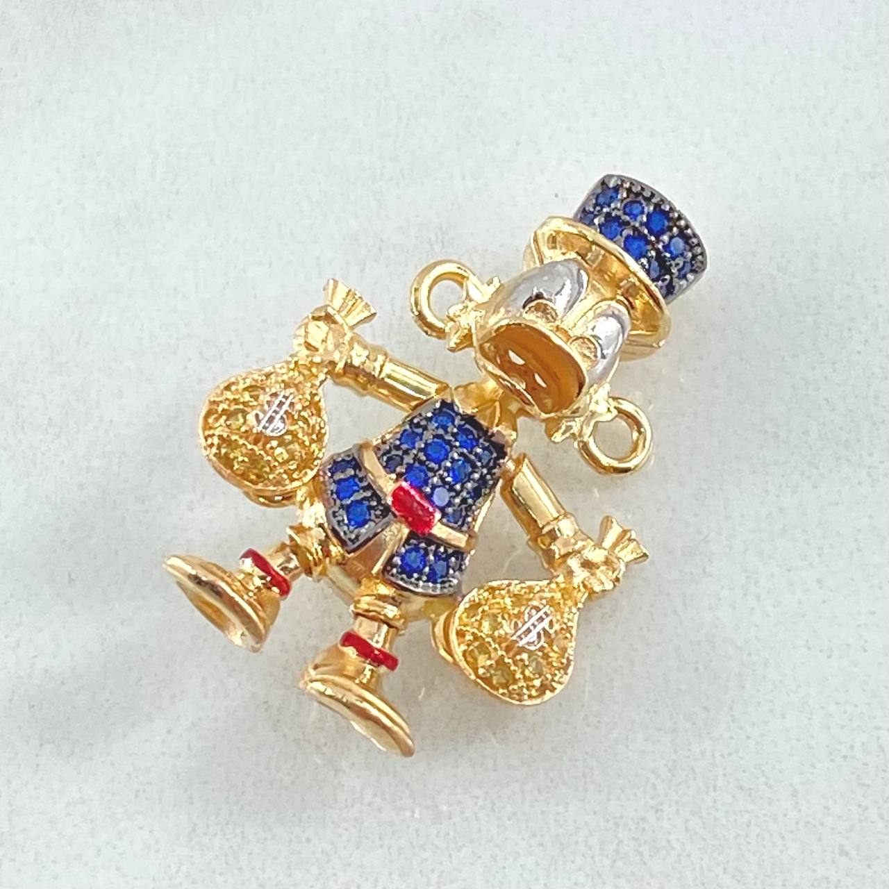 Charm Duck Money Bag 5.55gr / 2.5cm / 18K Gold