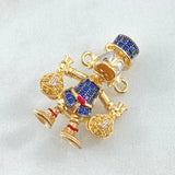 Charm Duck Money Bag 5.55gr / 2.5cm / 18K Gold