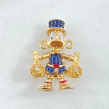 Charm Duck Money Bag 5.55gr / 2.5cm / 18K Gold