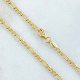 Figaro Chain 2.9gr / 19.7in / +1 18K Gold ©