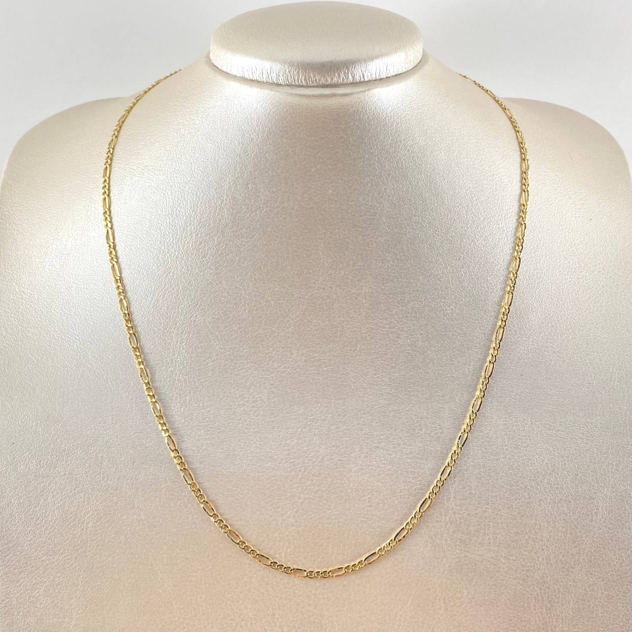 Figaro Chain 2.9gr / 19.7in / +1 18K Gold ©