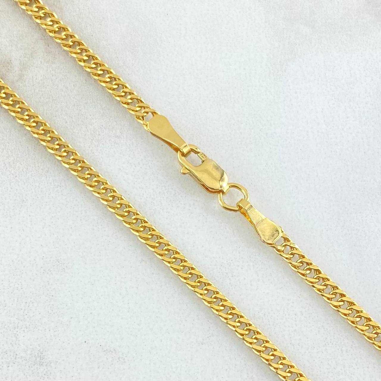 Cuban Links Reticulated 4.2gr / 19.7in / +3 18K Gold ©