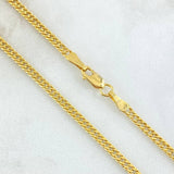 Cuban Links Reticulated 4.2gr / 19.7in / +3 18K Gold ©