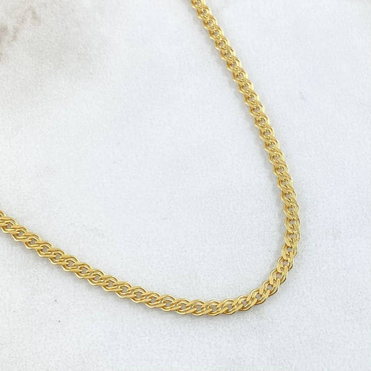 Cadena Garibaldi 3.35gr / 60cm / Oro Amarillo +3 18K ©