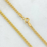 Wheat Chain 2.8gr / 19.7in / 18K Gold +3$