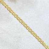 Cadena Garibaldi 3.35gr / 60cm / Oro Amarillo +3 18K ©