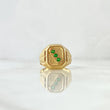 Anillo Sello Trinity 4.05gr / T9 / Oro Amarillo 18K ©