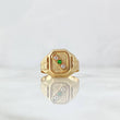Anillo Sello Trinity 4.3gr / T9 1/2 / Oro Amarillo 18K