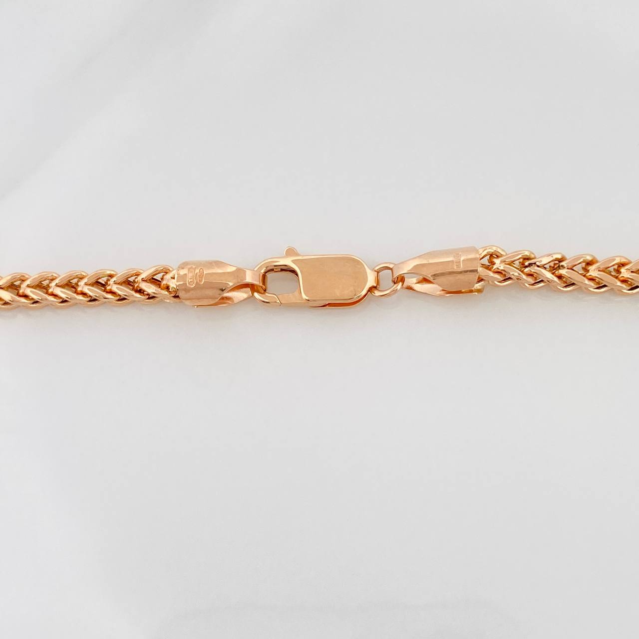 Cadena Franco Especial 17.35gr / 24 3/4 in / 3.3mm Oro Rosa +3 18K $