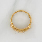 Anillo Msk 3.4gr / T7 1/2 / Oro Amarillo 18K &