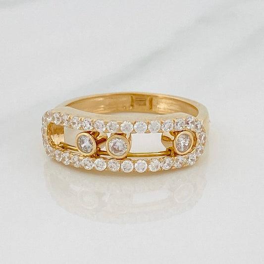 Msk Ring 3.5gr / T6 3/4 / 18K Yellow Gold &