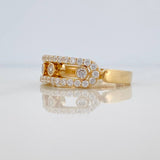 Anillo MSK 3.55gr / T6 3/4 / Oro Amarillo 18K %