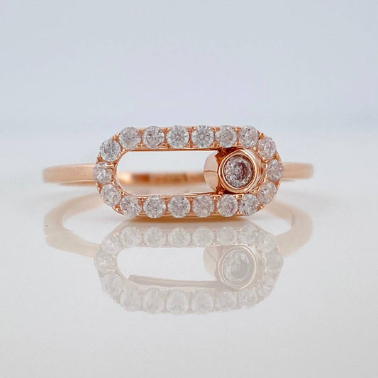 MSK Ring 2.25gr / T7 / Rose Gold 18K %