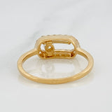 Anillo MSK 2.4gr / T7 / Oro Amarillo 18K %