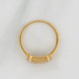 Anillo MSK 2.4gr / T7 / Oro Amarillo 18K %