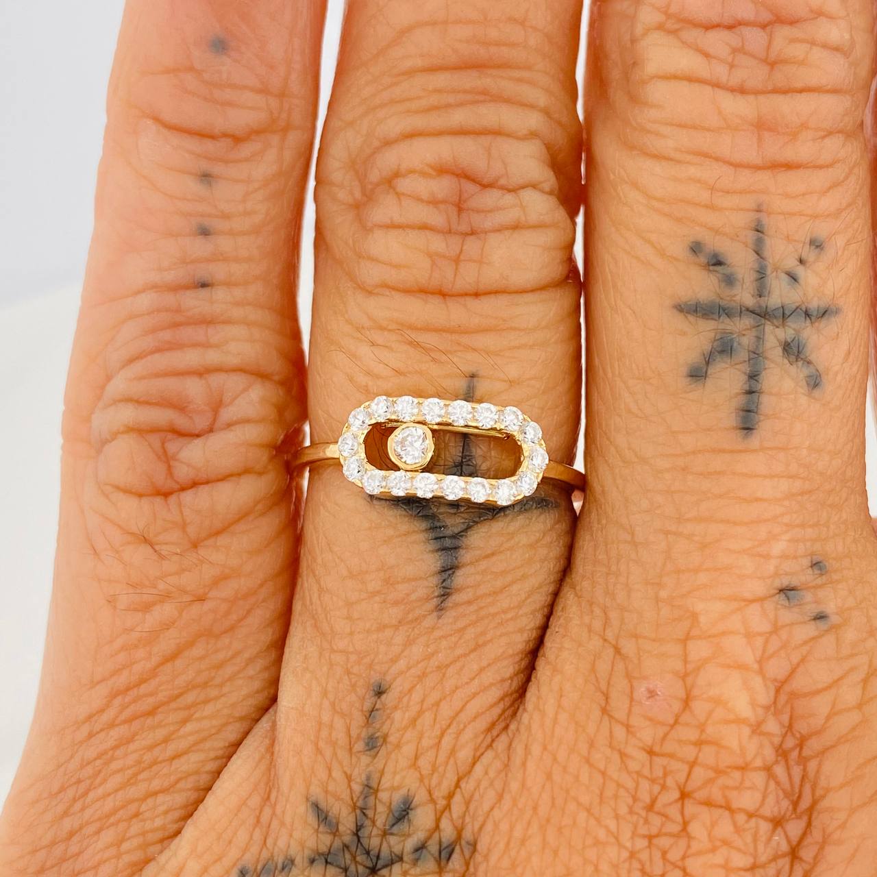 MSK Ring 2.35gr / T6 1/2 / Yellow Gold 18K %