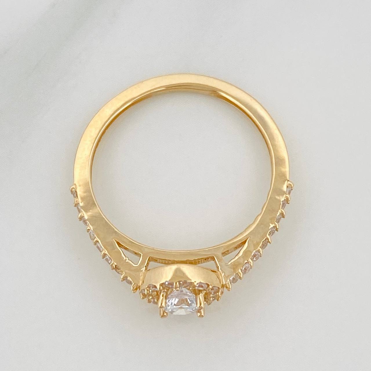 Churumbela Ring 2.3gr / T6 3/4 / 18K Yellow Gold %