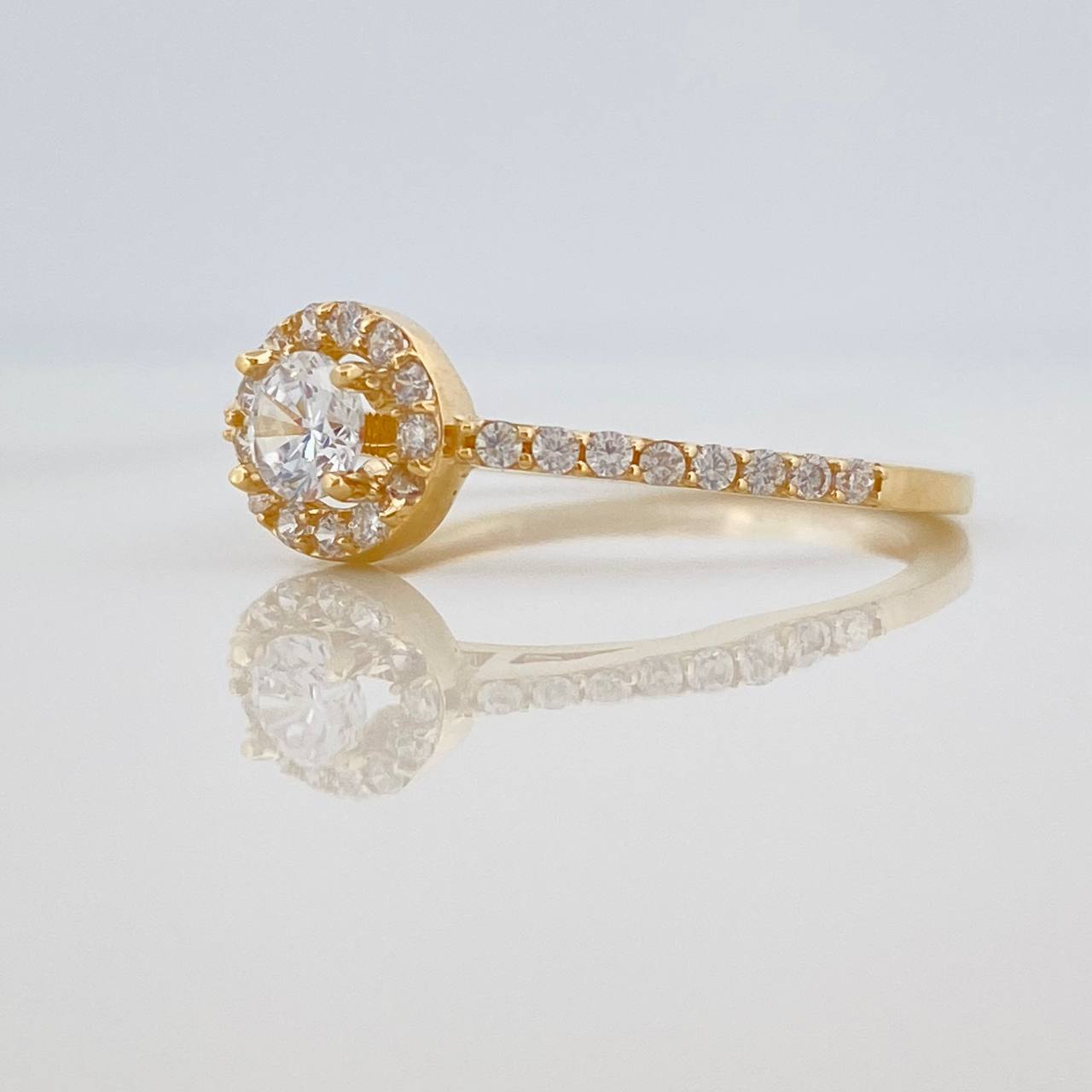 Churumbela Ring 2.3gr / T6 3/4 / 18K Yellow Gold %