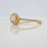 Churumbela Ring 2.3gr / T6 3/4 / 18K Yellow Gold %