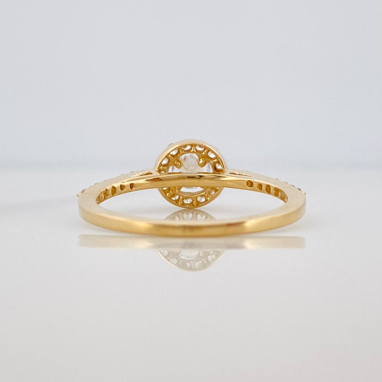 Churumbela Ring 2.3gr / T6 3/4 / 18K Yellow Gold %
