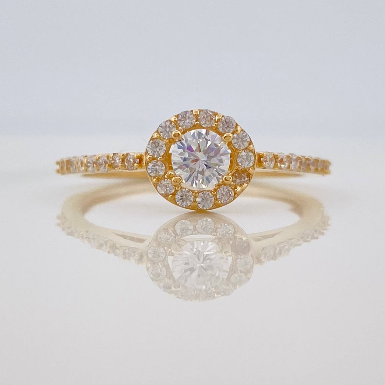 Churumbela Ring 2.3gr / T6 3/4 / 18K Yellow Gold %