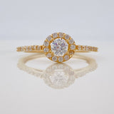 Churumbela Ring 2.3gr / T6 3/4 / 18K Yellow Gold %