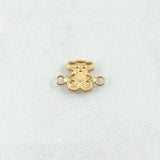 Charm Bear TS 0.4gr / 1.3cm / Textured 18K Yellow Gold