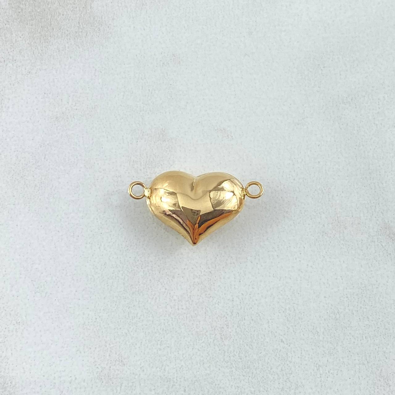 Charm Heart 0.8gr / 0.7in / Die-cut 18K Gold ©