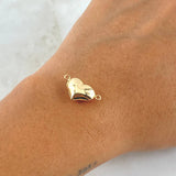 Charm Heart 0.8gr / 0.7in / Die-cut 18K Gold ©