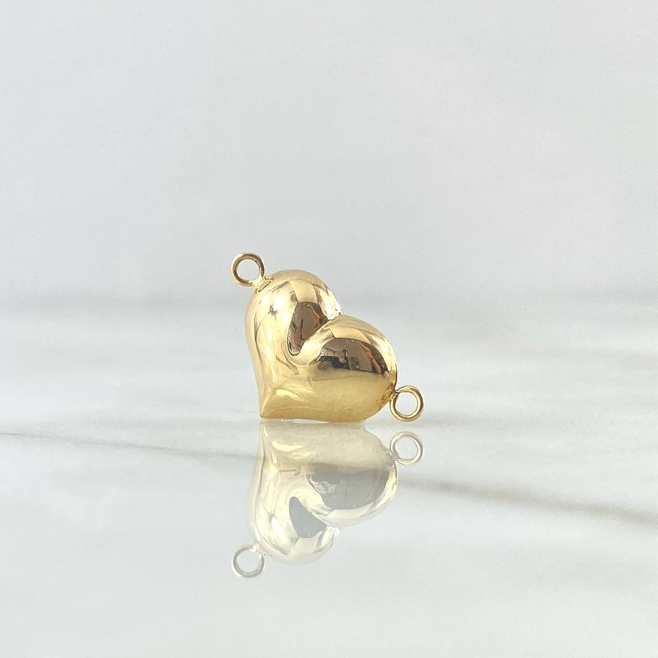 Charm Heart 0.8gr / 1cm-1.8cm / 18K Yellow Gold Stamped ©