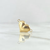 Charm Heart 0.8gr / 1cm-1.8cm / 18K Yellow Gold Stamped ©