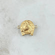 Herraje Herradura Caballo 1.05 g / 3/4 in Oro Amarillo 18K