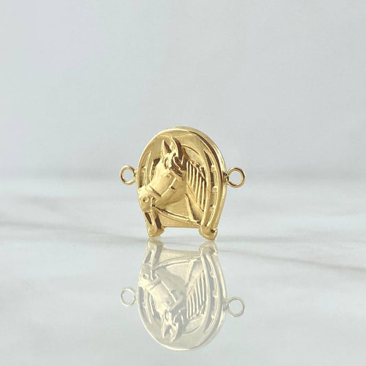 Herraje Herradura Caballo 0.65 g / 3/4 in Oro Amarillo 18K
