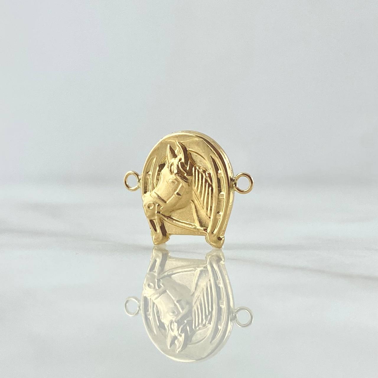 Charm Horseshoe 0.6 g / 3/4 in Yellow Gold 18K