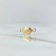 Herraje Pez 0.3gr / 1.4cm / Plano Oro Amarillo 18K