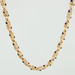 Rustic Chain with Three-Dimensional Cylinders 54.1gr / 25 1/2 in / 4mm Yellow Gold Nac.Esp. 18K ©