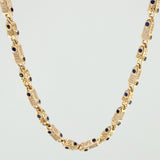 Rustic Chain with Three-Dimensional Cylinders 54.1gr / 25 1/2 in / 4mm Yellow Gold Nac.Esp. 18K ©