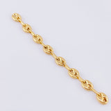 Herraje Retazo GC 8 Eslabones 0.65gr / 2 1/4 in / 4.2mm Oro Amarillo 18K *