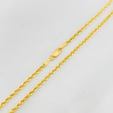 Rope Chain 2.75g / 18 in / 2.17mm Yellow Gold 18K