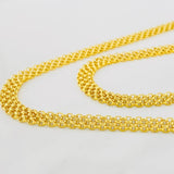 Bismark Chain 8.25g / 24 in / 5.3mm Yellow Gold 18K