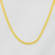 Cadena China 2.1g / 24 in / 0.87mm Oro Amarillo 18K