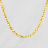 Cadena Escalera Volga 2.75g / 20 in / 2.7mm Oro Amarillo 18K